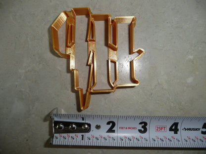 HP Harry Potter Theme Initials Lightning Bolt Cookie Cutter Made In USA PR5072