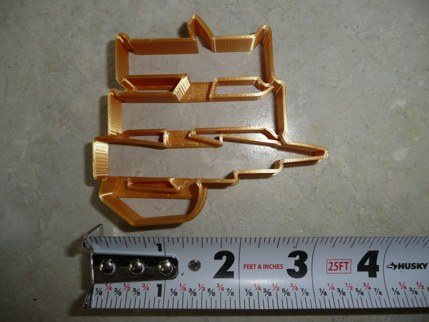 HP Harry Potter Theme Initials Lightning Bolt Cookie Cutter Made In USA PR5072