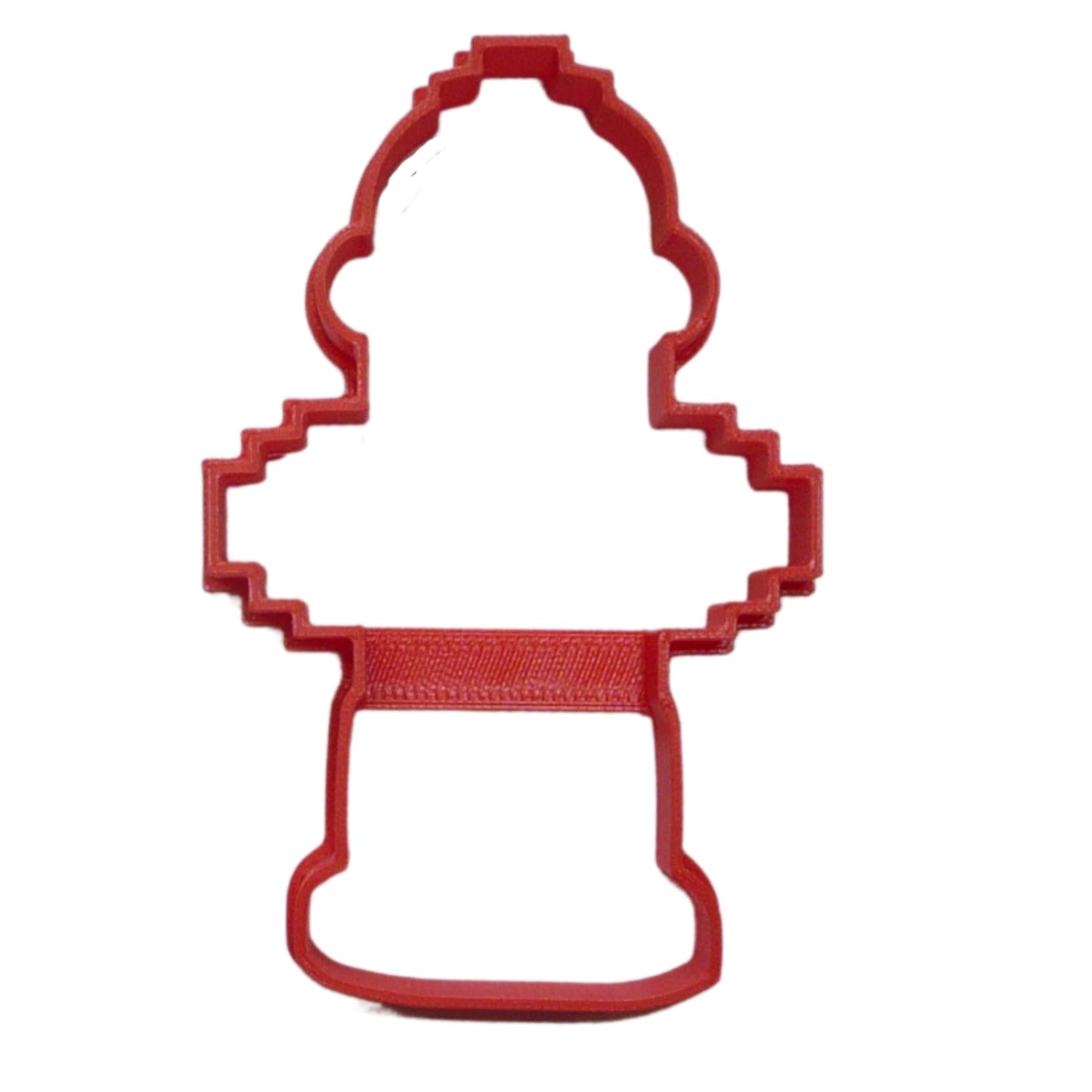 6x Fire Hydrant Fondant Cutter Cupcake Topper 1.75 IN USA FD5073