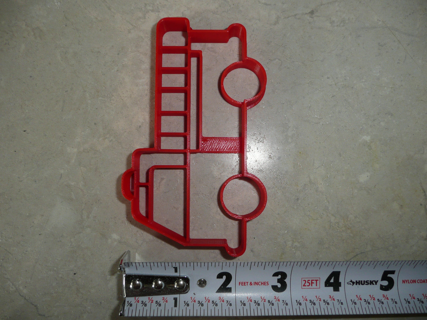 Fire Truck Engine Firefighter Vehicle Cookie Cutter Made In USA PR5074