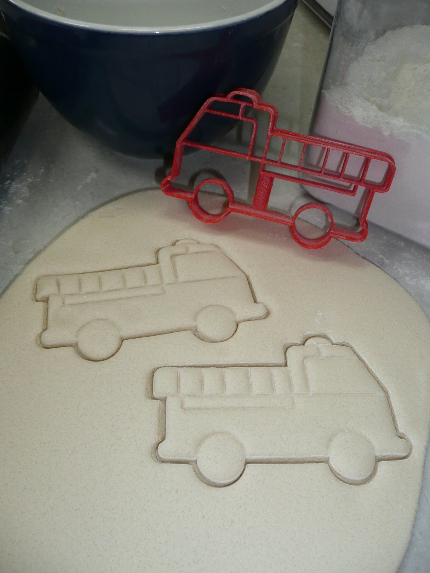 Fire Truck Engine Firefighter Vehicle Cookie Cutter Made In USA PR5074