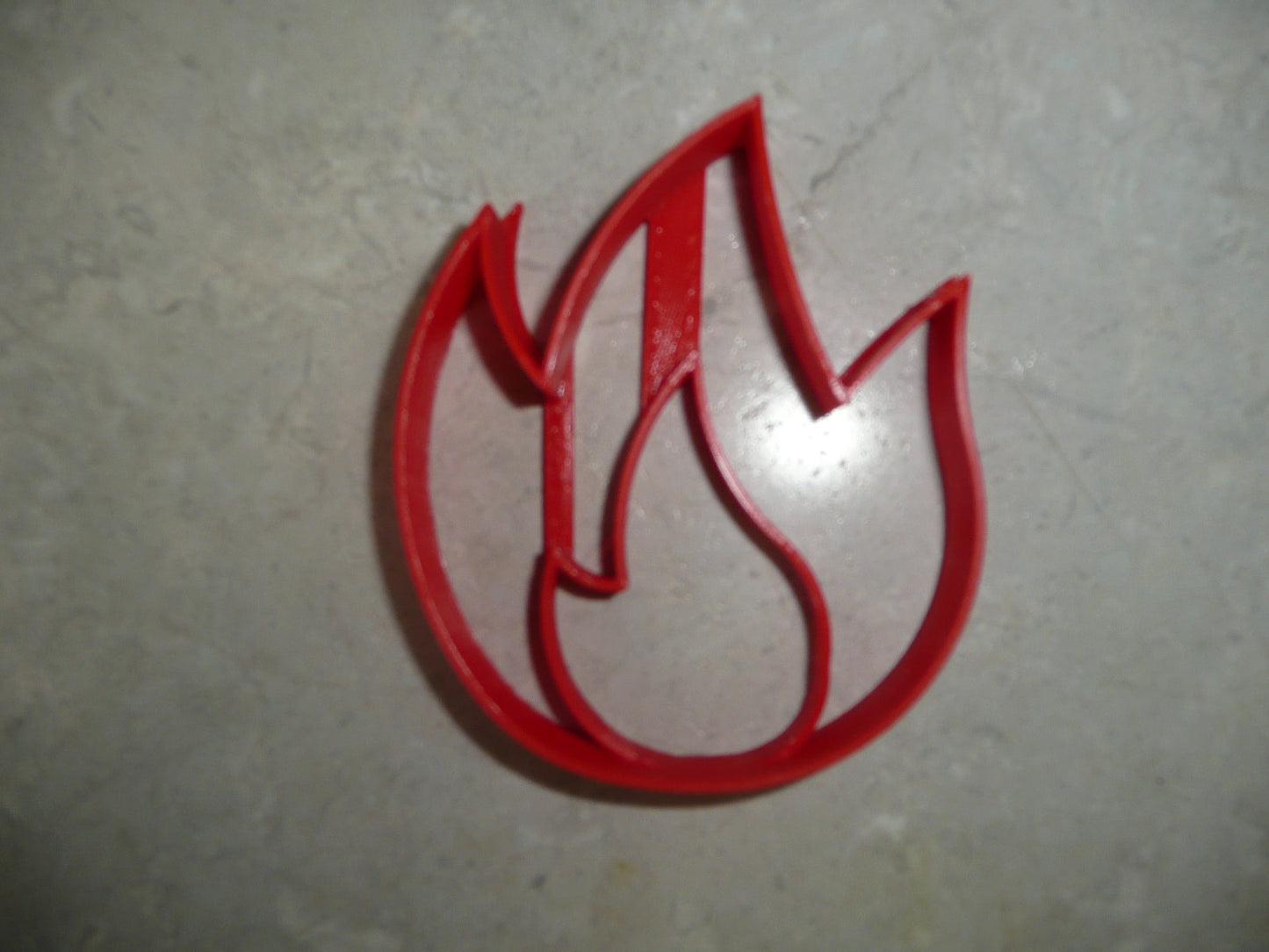 Fire Detailed Flames Bonfire Firefighter Cookie Cutter Made In USA PR5075