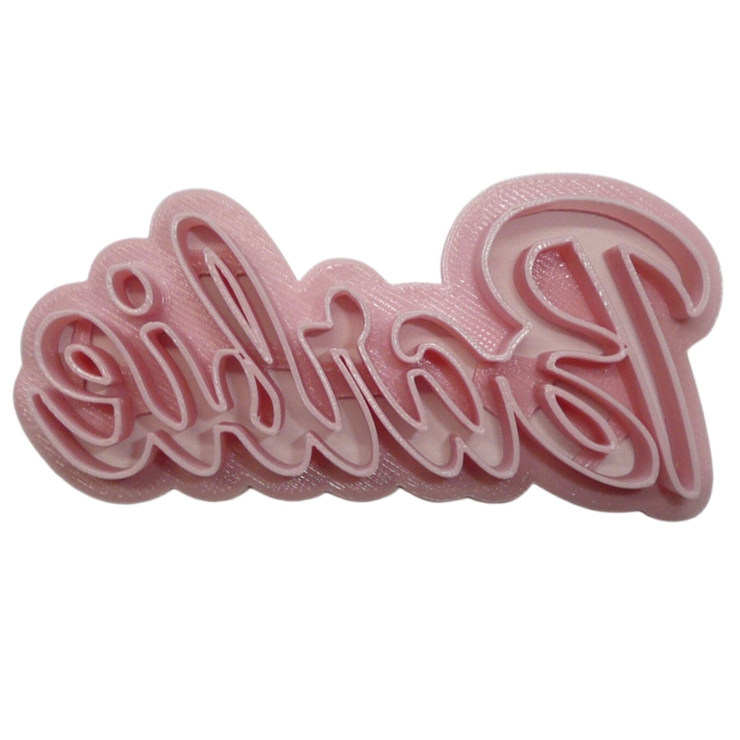 Barbie Word Movie Theme Detailed Cookie Cutter Made In USA PR5079