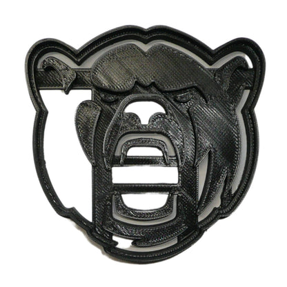 Bear Face Mascot Baylor University Cookie Cutter Made in USA PR5082