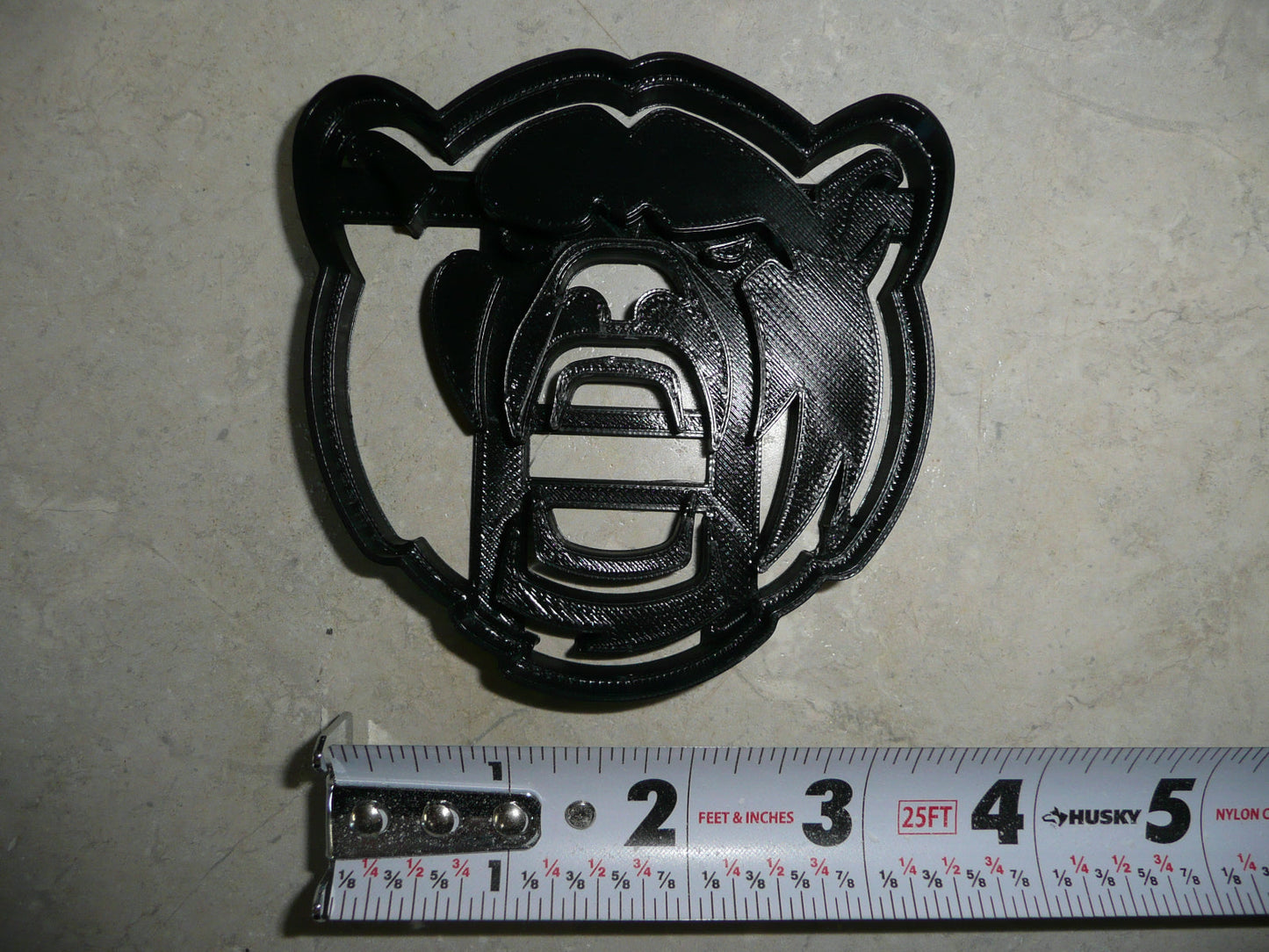 Bear Face Mascot Baylor University Cookie Cutter Made in USA PR5082