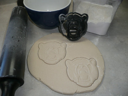 Bear Face Mascot Baylor University Cookie Cutter Made in USA PR5082