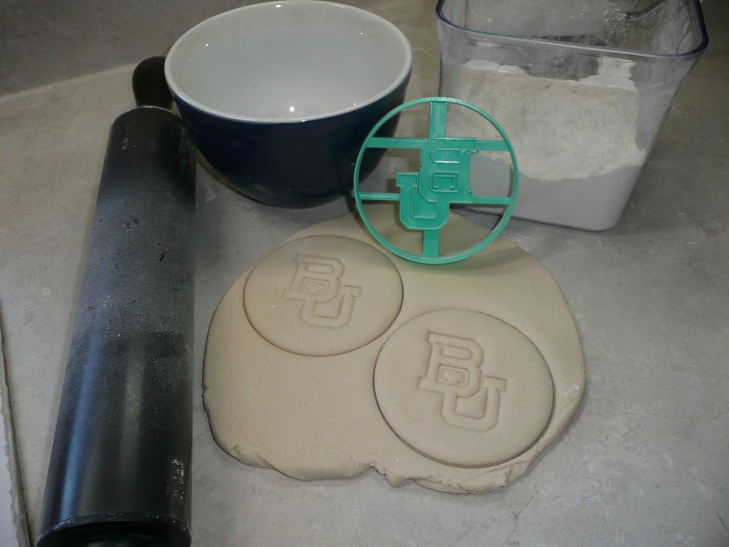 BU Letters Baylor University Cookie Cutter Made in USA PR5083