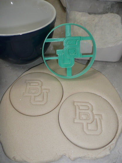 BU Letters Baylor University Cookie Cutter Made in USA PR5083