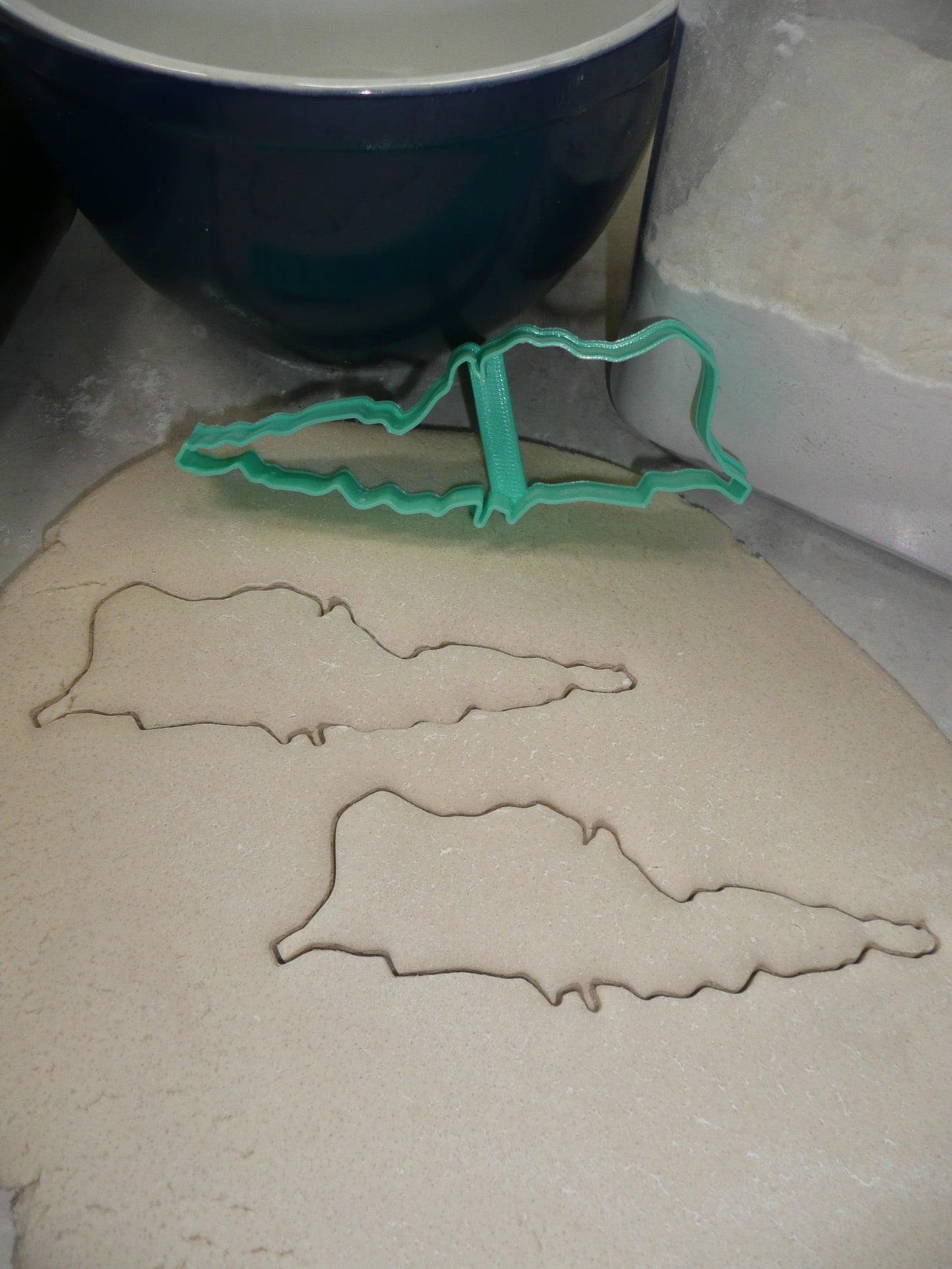 Saint Croix Outline US Virgin Island Caribbean Cookie Cutter Made in USA PR5097