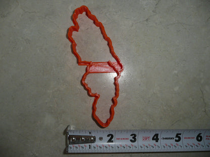 Saint Thomas Outline US Virgin Island Caribbean Cookie Cutter Made in USA PR5099