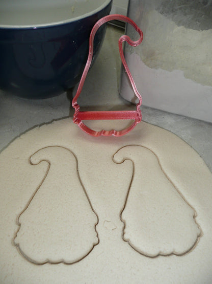 Garden Gnome Sitting Outline Cookie Cutter Made In USA PR5102