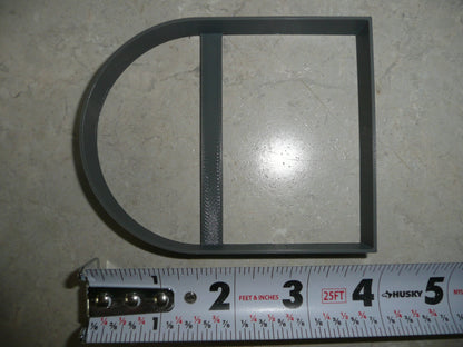 4 Inch Arch Shape Frame Outline Cookie Cutter Made In USA PR5104