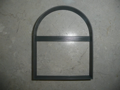 3.5 Inch Arch Shape Frame Outline Cookie Cutter Made In USA PR5105