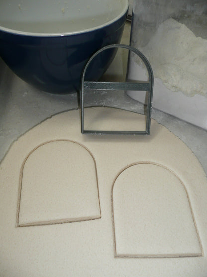 3.5 Inch Arch Shape Frame Outline Cookie Cutter Made In USA PR5105