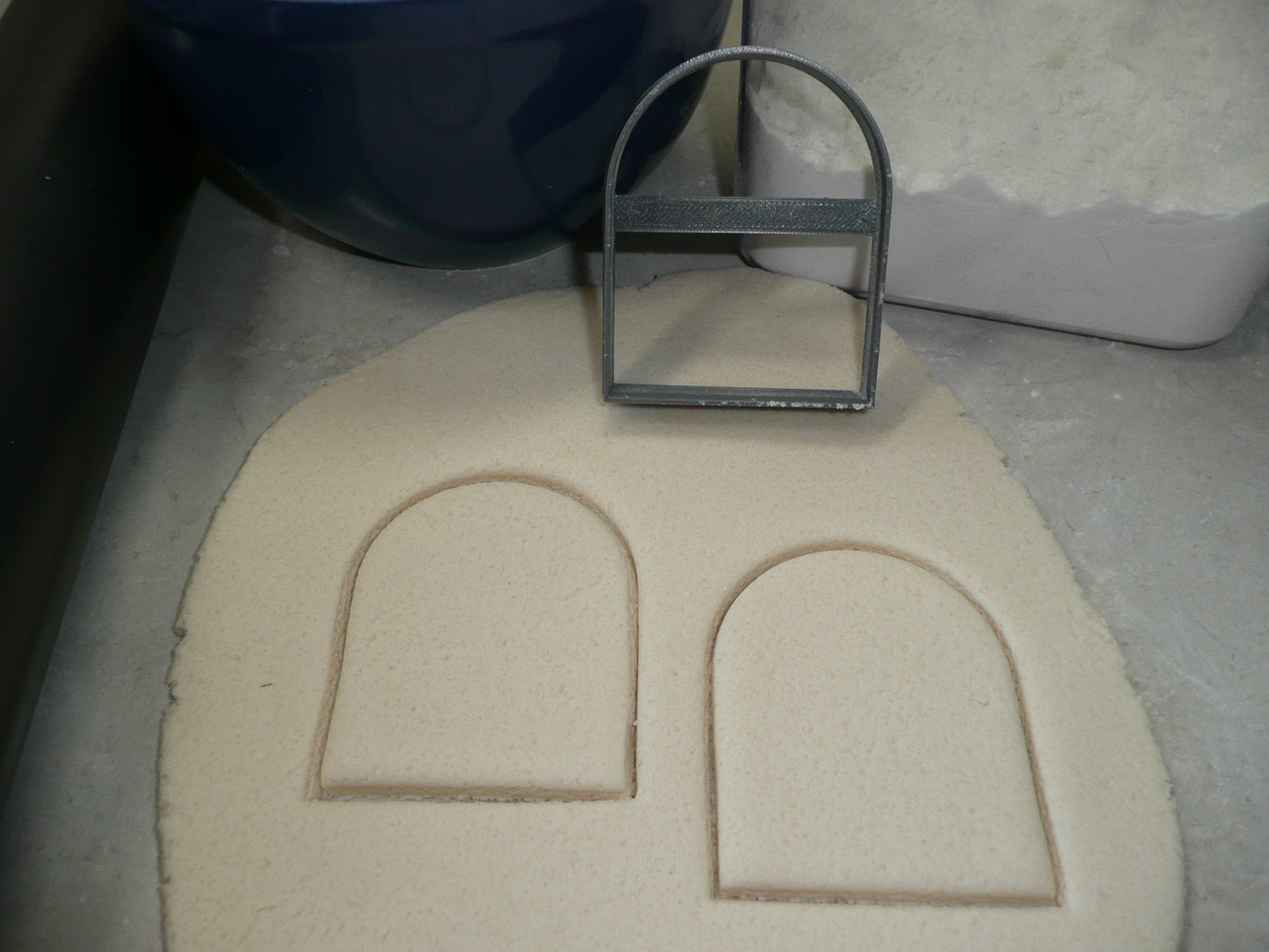 3 Inch Arch Shape Frame Outline Cookie Cutter Made In USA PR5106