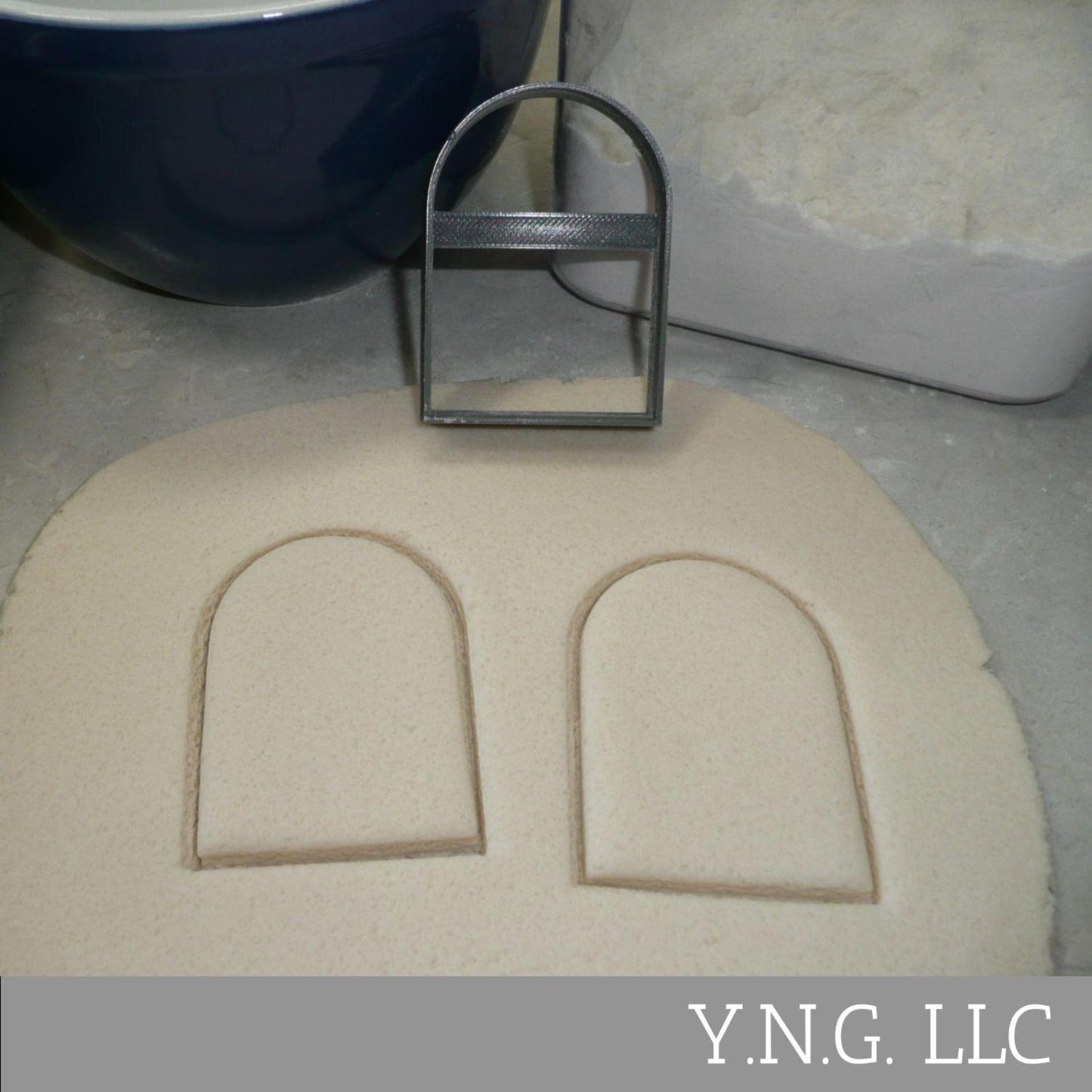 2.5 Inch Arch Shape Frame Outline Cookie Cutter Made In USA PR5107