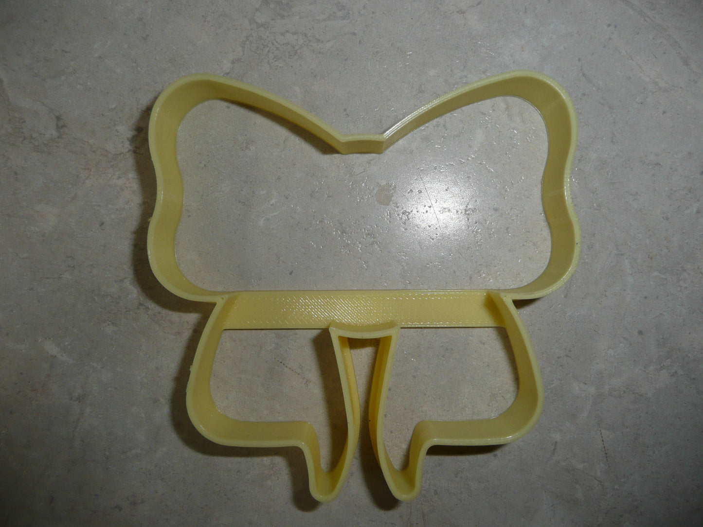 Bow Ribbon Shape Birthday Christmas Cookie Cutter Made In USA PR5117