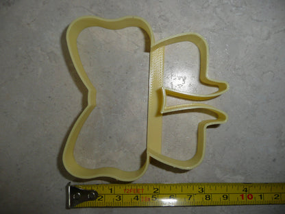 Bow Ribbon Shape Birthday Christmas Cookie Cutter Made In USA PR5117