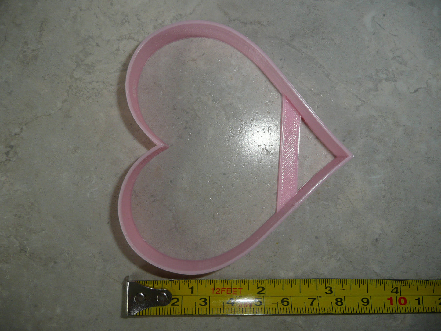 Heart Shape 3.5 Inch Love Valentine Cookie Cutter Made In USA PR5124