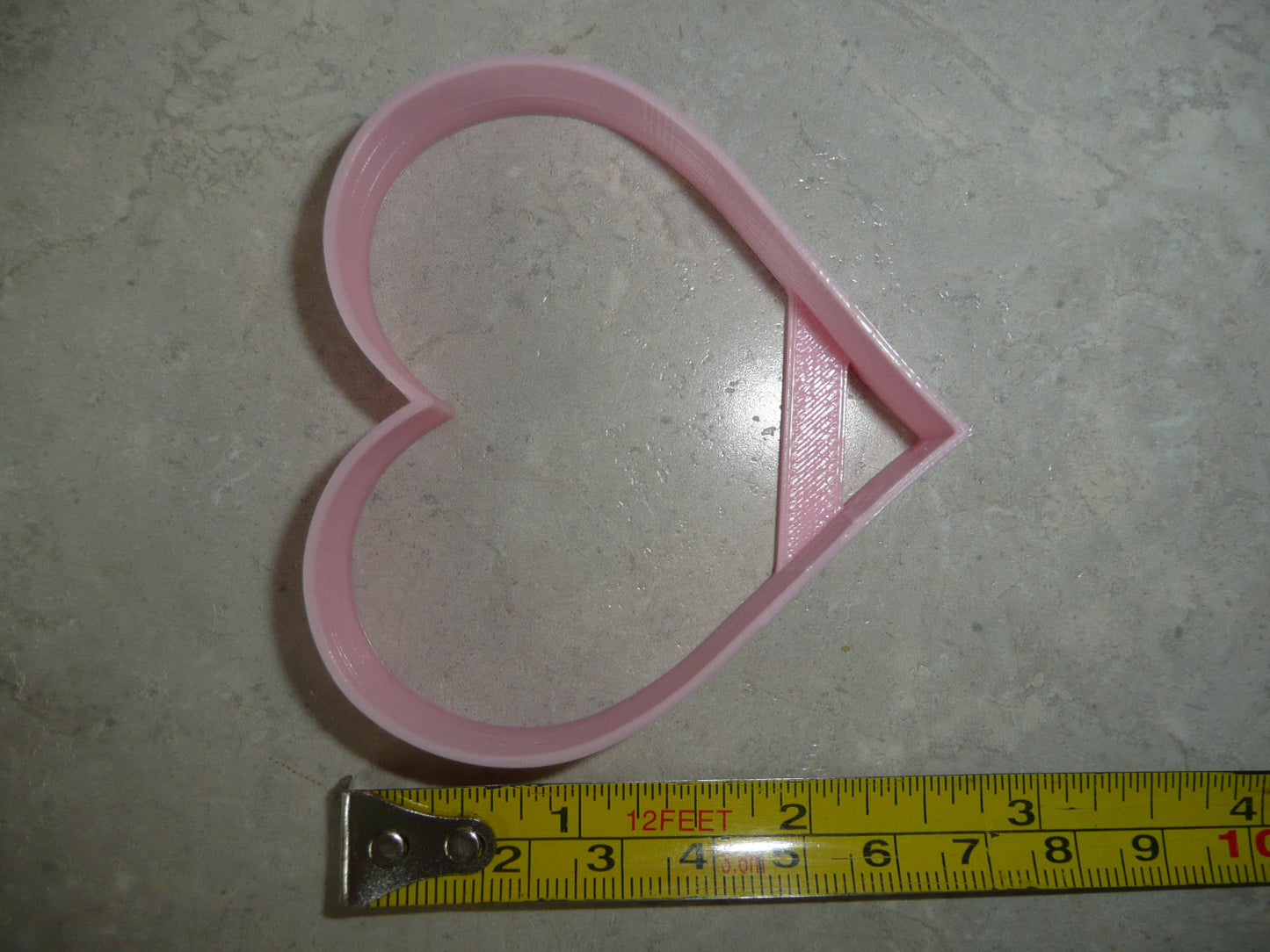 Heart Shape 3 Inch Love Valentine Cookie Cutter Made In USA PR5125