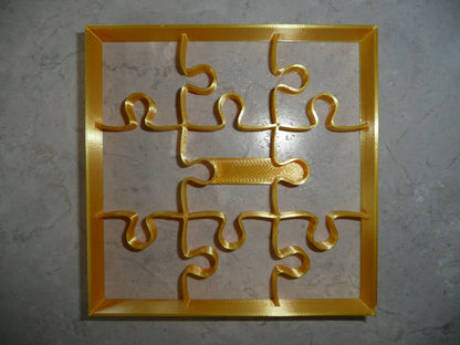 Puzzle Piece Shape Cookie Cutter Made In USA PR5126