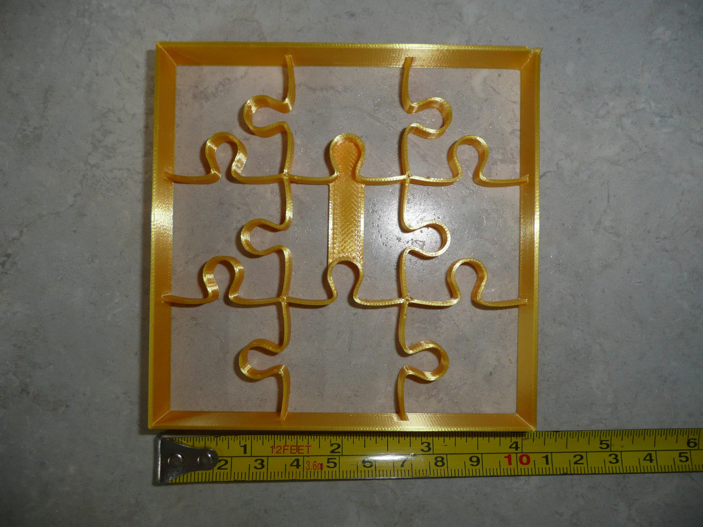 Puzzle Piece Shape Cookie Cutter Made In USA PR5126