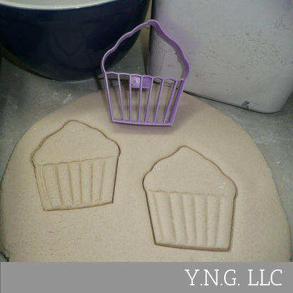 Cupcake Shape Birthday Party Theme Cookie Cutter Made In USA PR5128