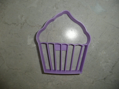 6x Cupcake Shape Fondant Cutter Cupcake Topper 1.75 IN USA FD5128