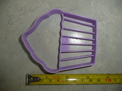 Cupcake Shape Birthday Party Theme Cookie Cutter Made In USA PR5128