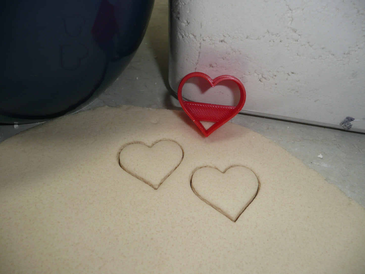 Heart Shape Center Jam Filled Linzer Cookie Cutter Made In USA PR5134