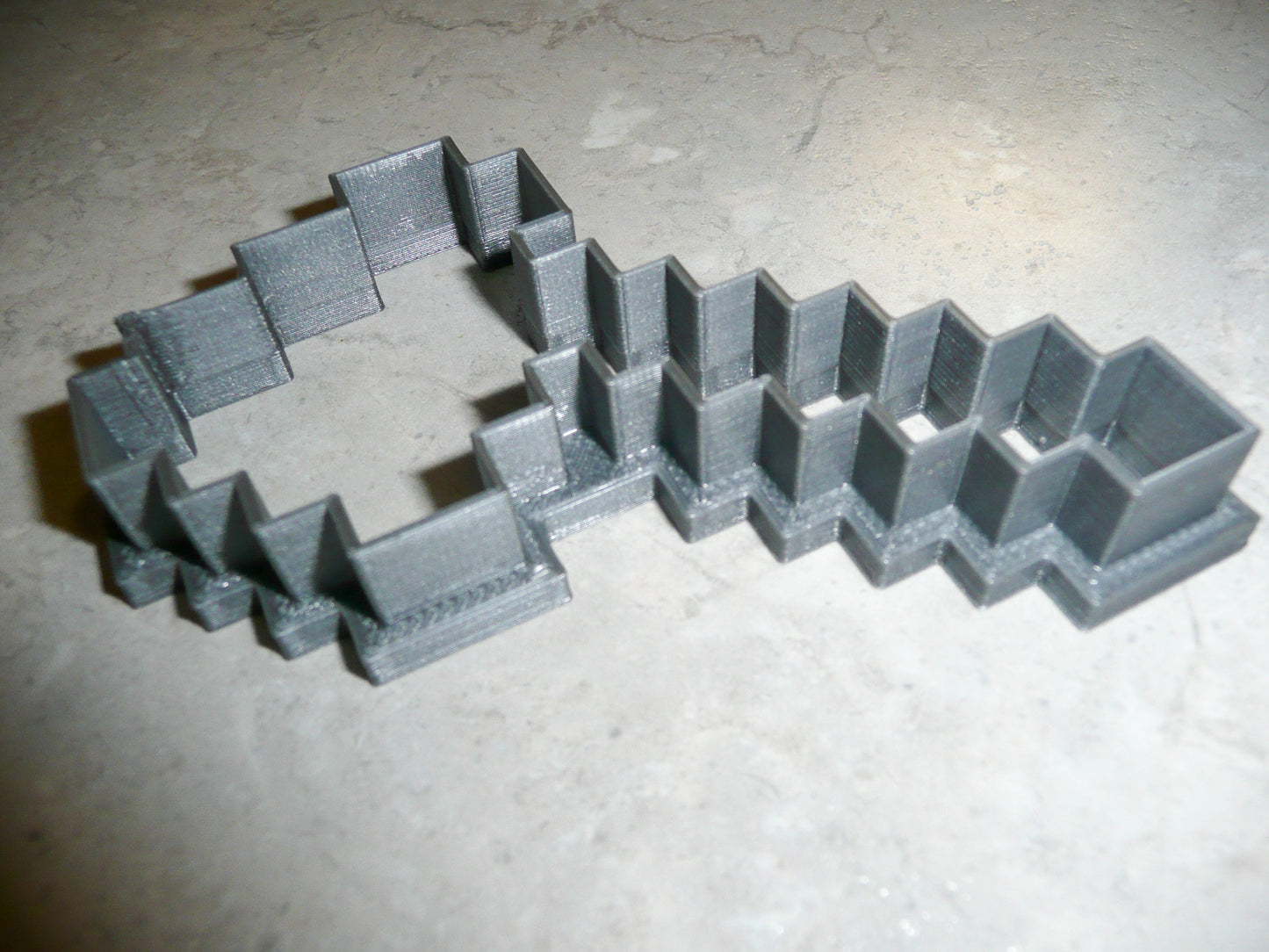 6x Minecraft Axe Fondant Cutter Cupcake Topper 1.75 IN USA FD514