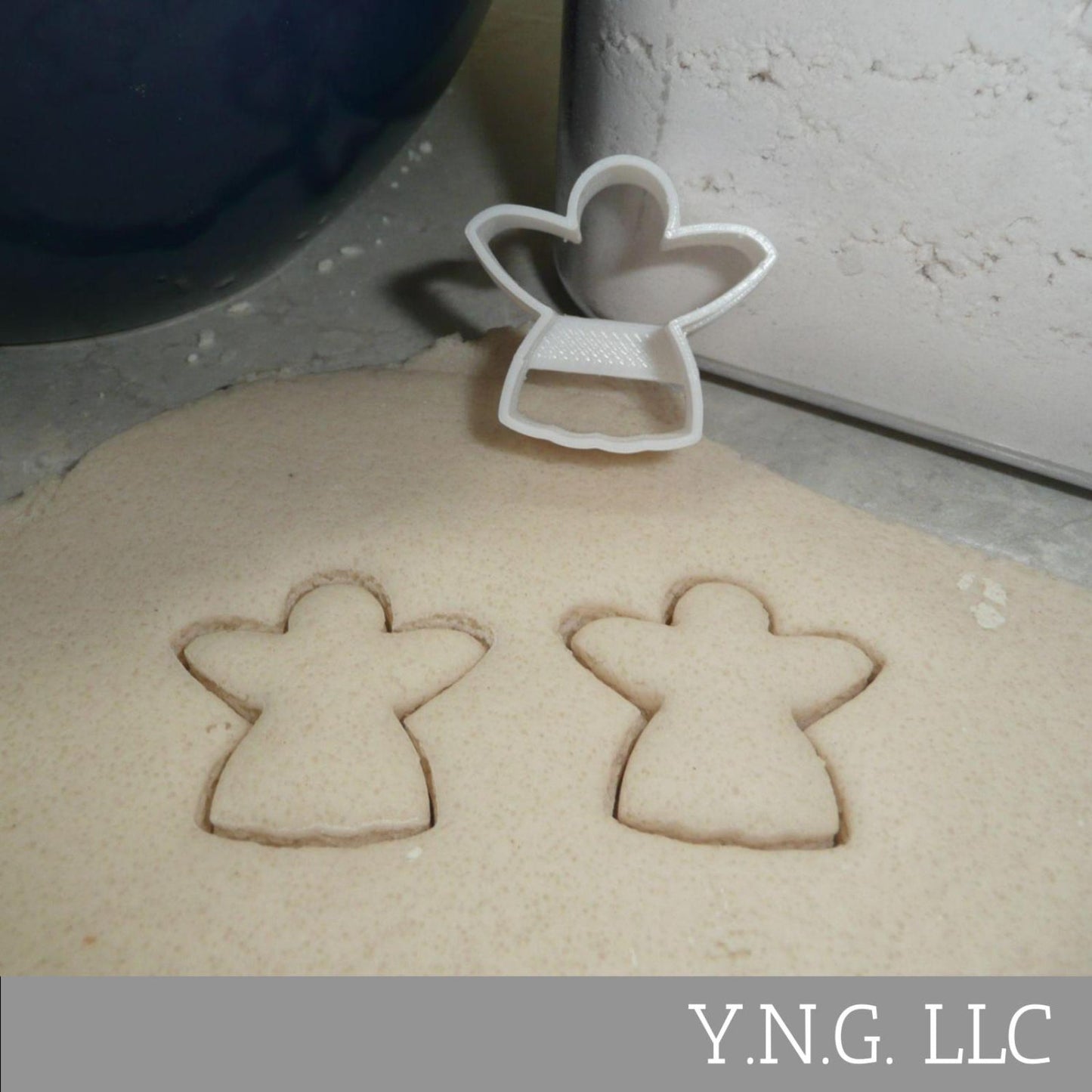 Angel Shape Center For Jam Filled Linzer Cookie Cutter USA PR5141