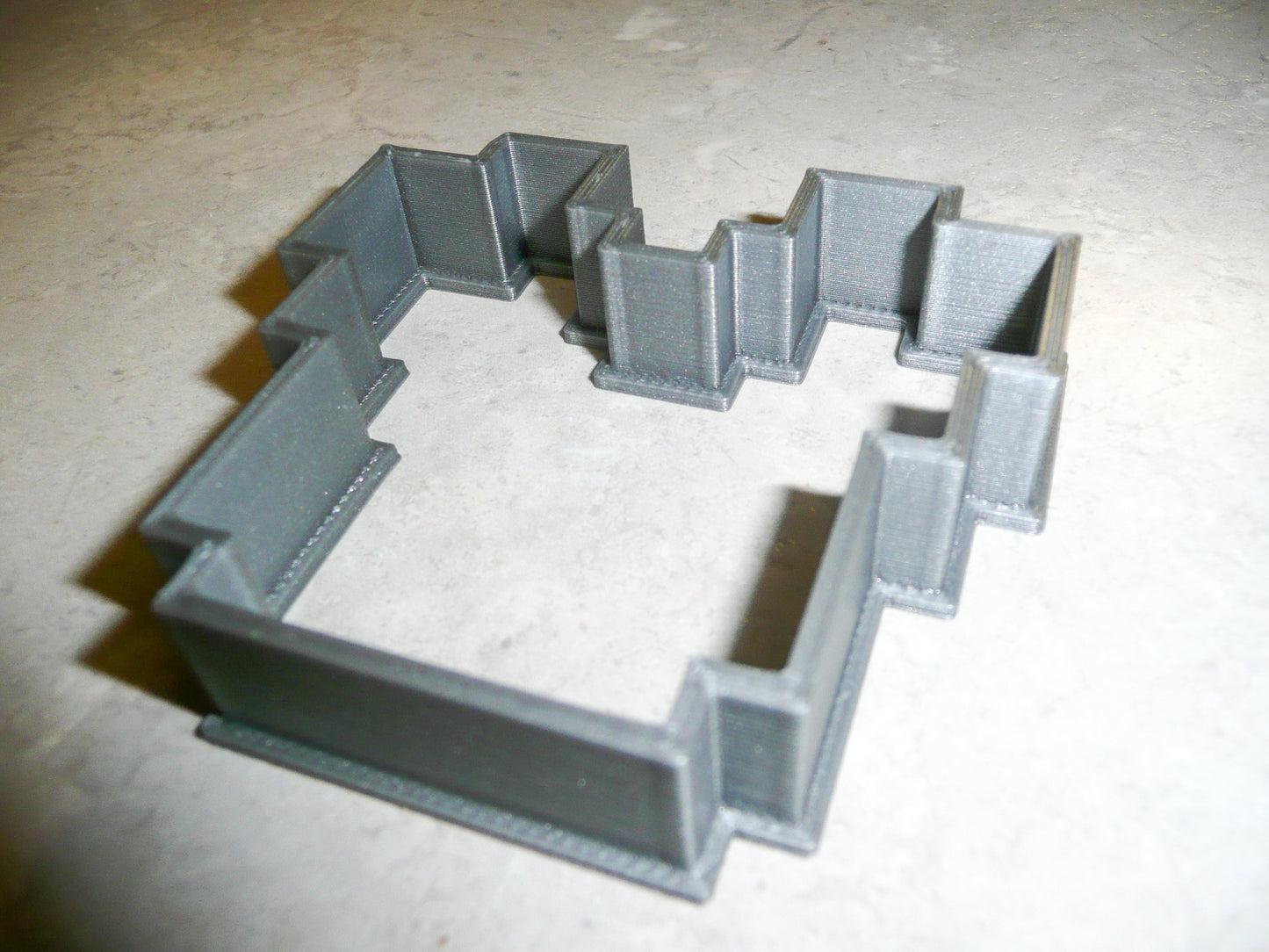 6x Minecraft Chestplate Fondant Cutter Cupcake Topper 1.75 IN USA FD517