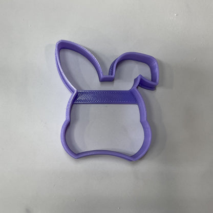 6x Bunny Ears Build Your Own Fondant Cutter Cupcake Topper 1.75 IN USA FD5174