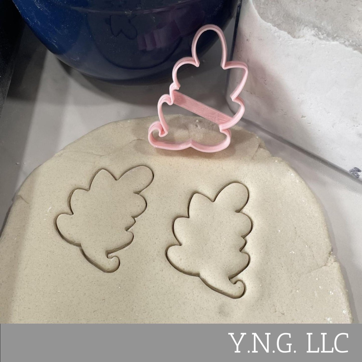 Leaf Outline Floral Shape Cookie Cutter Made In USA PR5188