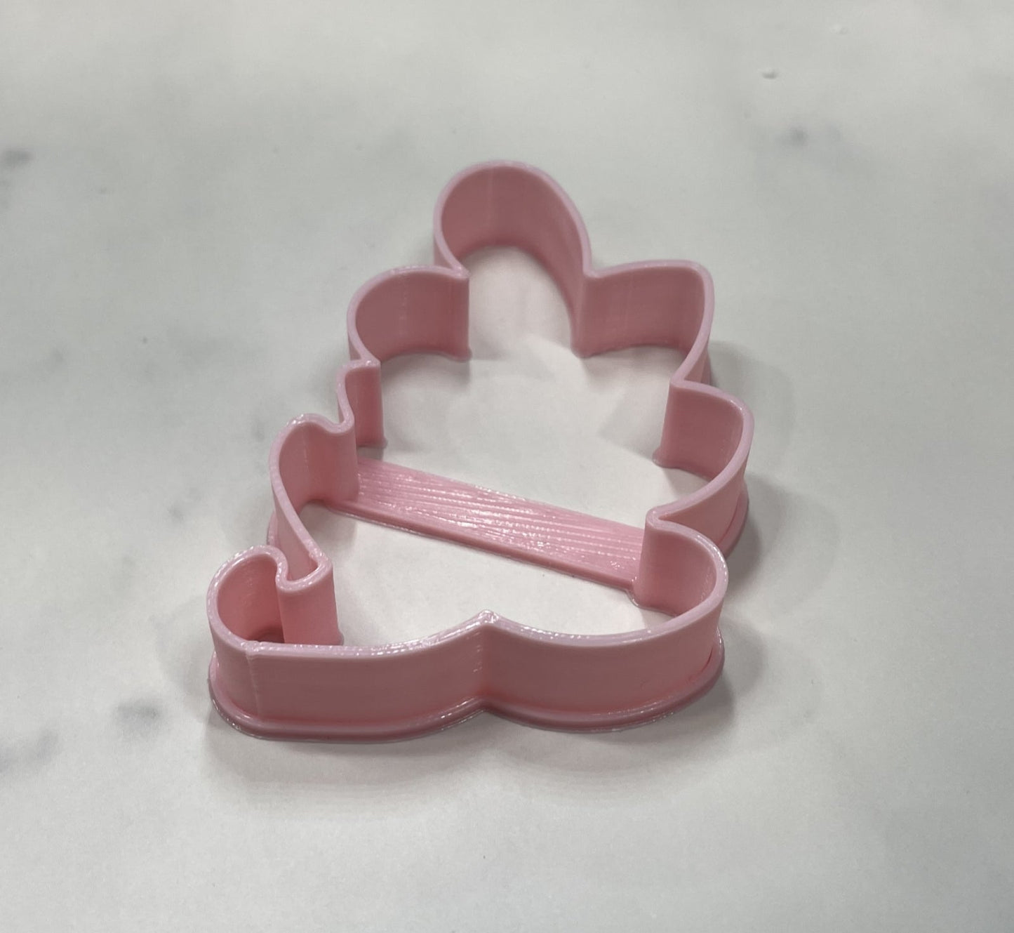 6x Leaf Outline Fondant Cutter Cupcake Topper 1.75 IN USA FD5188