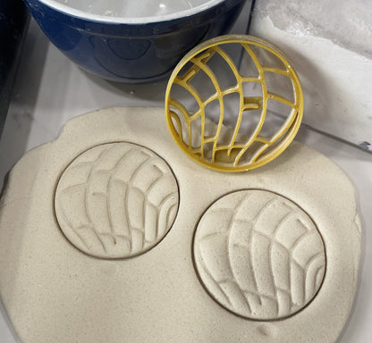 Concha Bread Shape Pan Dulce Cookie Cutter Made In USA PR5190