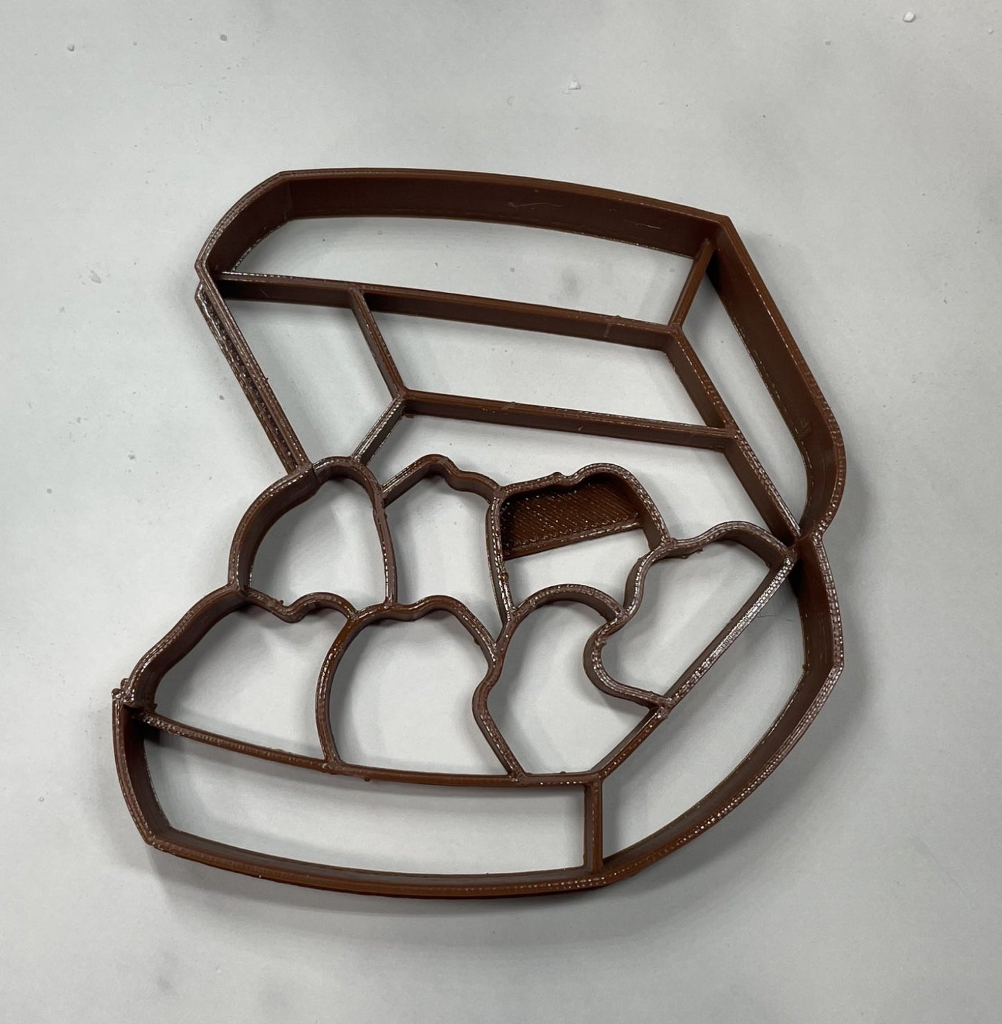 Chicken Nuggets Fast Food Box Container Cookie Cutter USA Made PR5191