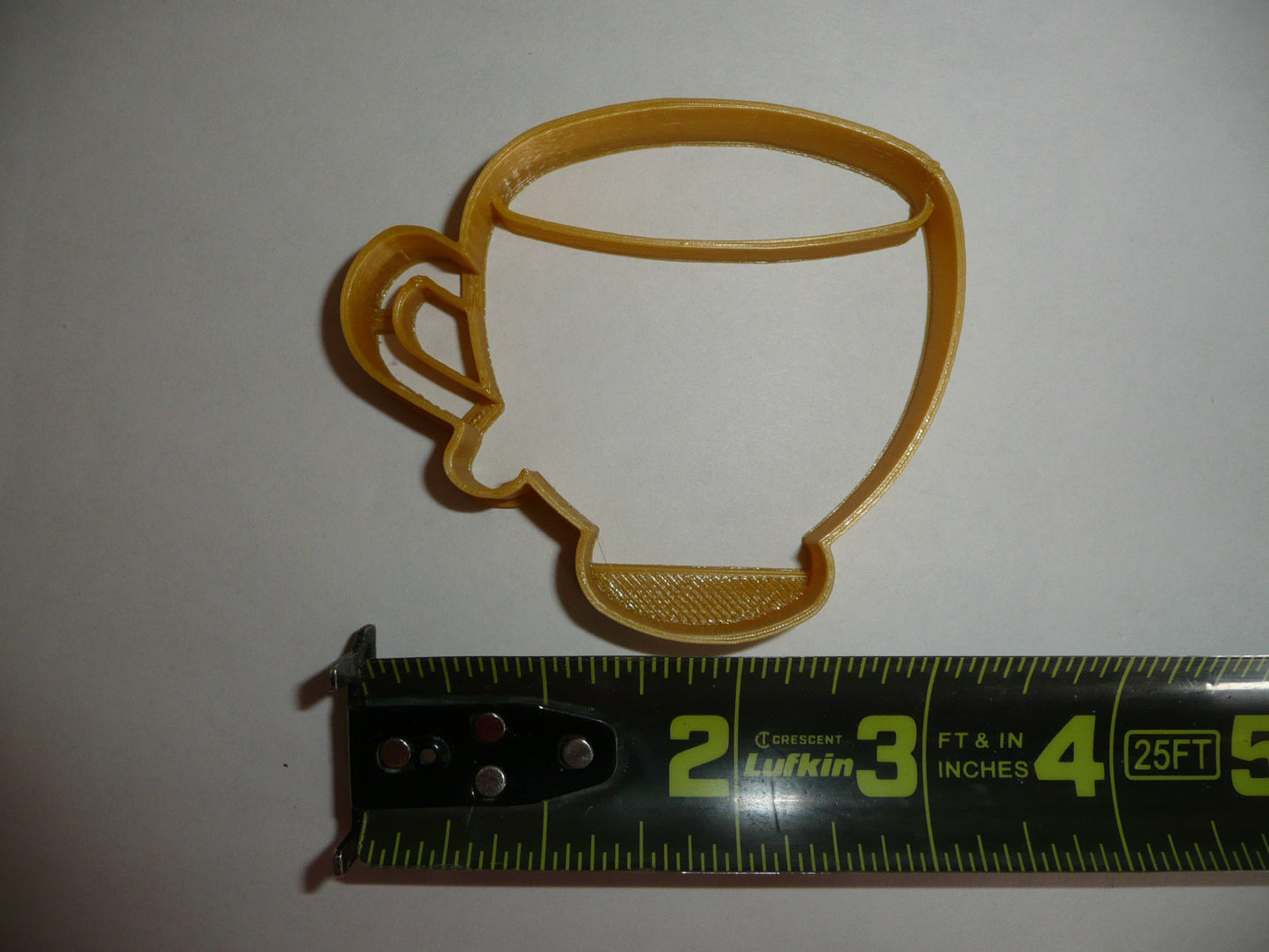 Teacup Tea Cup Detailed Shape Cookie Cutter Made In USA PR5200