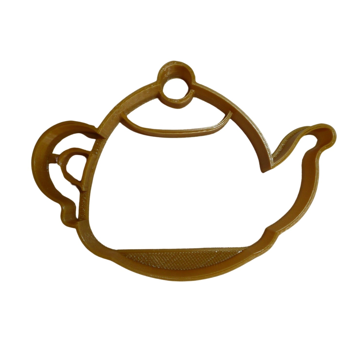 6x Teapot Tea Pot Detailed Fondant Cutter Cupcake Topper 1.75 IN USA FD5201