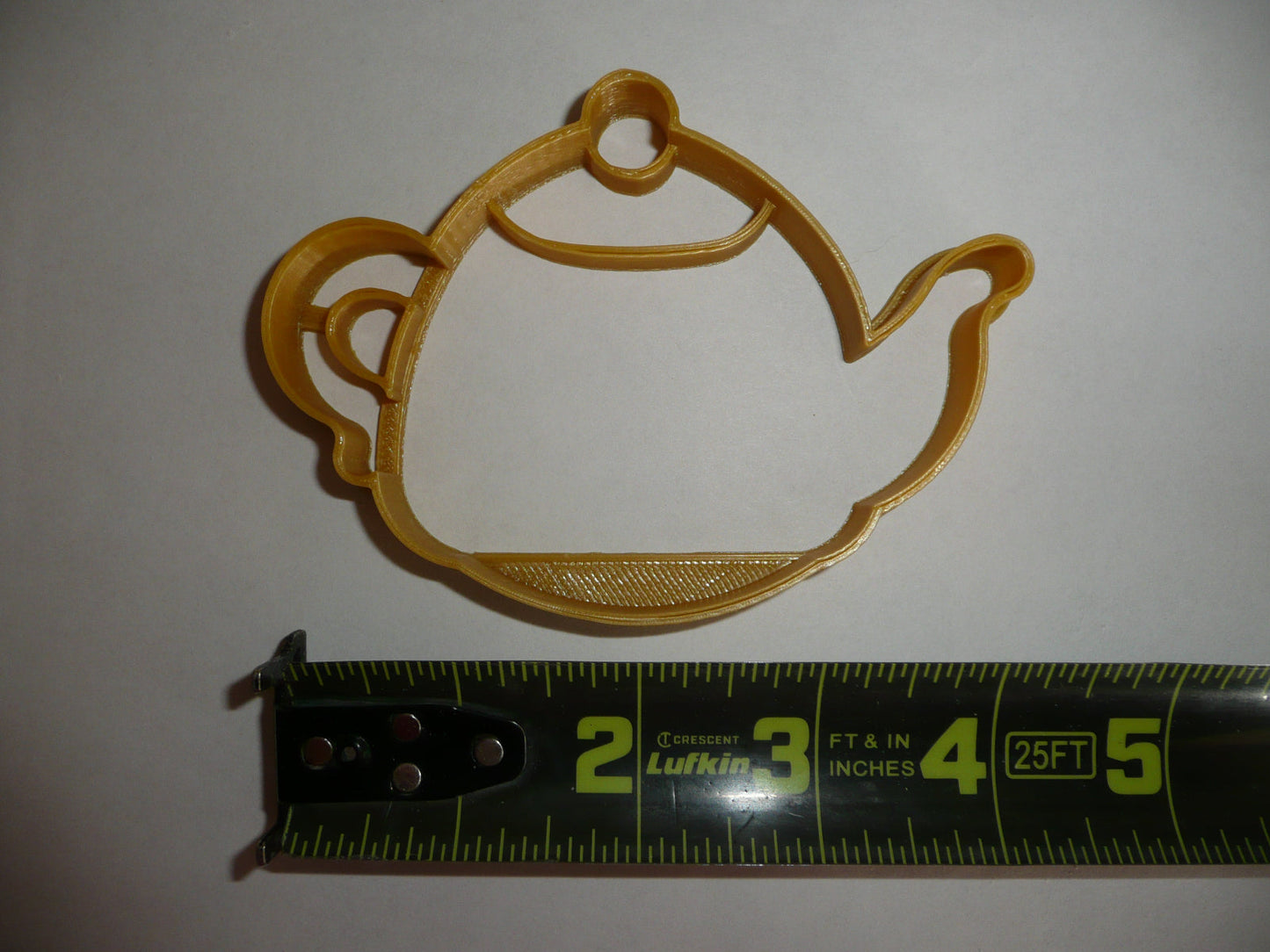 Teapot Tea Pot Kettle Detailed Shape Cookie Cutter Made In USA PR5201