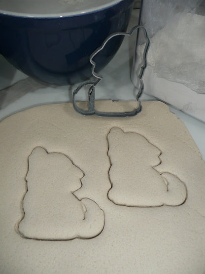 Baby Howling Wolf Forest Animal Cookie Cutter Made In USA PR5221