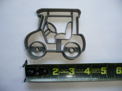 Golf Cart Detailed Sports Vehicle Cookie Cutter Made In USA PR5223