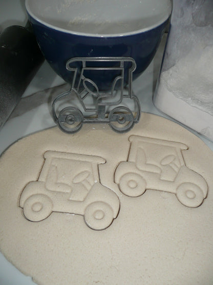 Golf Cart Detailed Sports Vehicle Cookie Cutter Made In USA PR5223