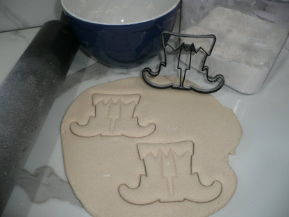 Witch Feet Shoes Detailed Halloween Cookie Cutter Made In USA PR5224