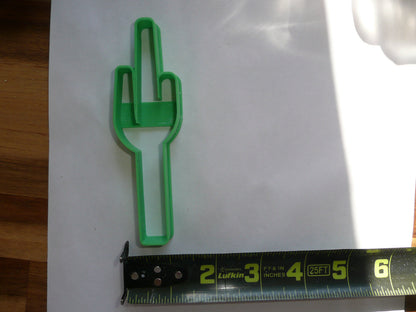 Tall Cactus Saguaro Tree Desert Plant Cookie Cutter Made In USA PR5232