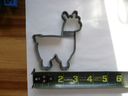 Llama Outline Pack Animal Cookie Cutter Made In USA PR5233