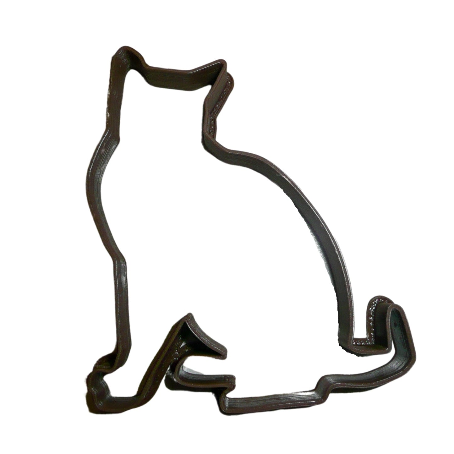 Cat Kitty Feline Sitting Pet Animal Cookie Cutter Made In USA PR525