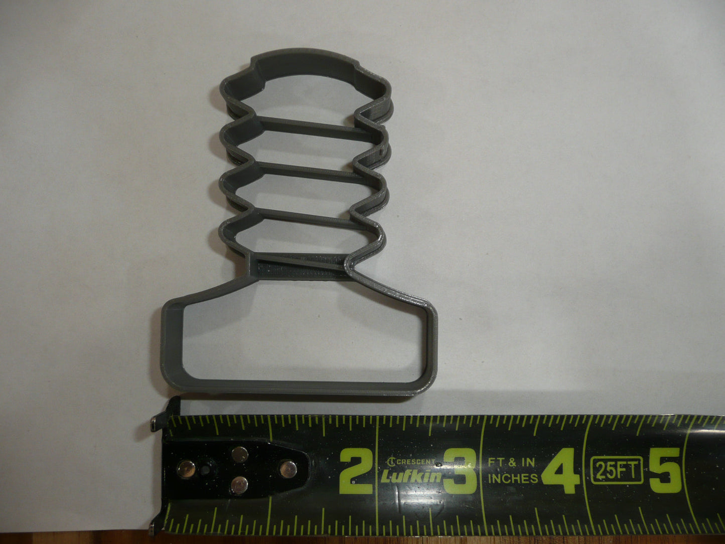 Bolt With Threads Construction Theme Cookie Cutter Made In USA PR5268