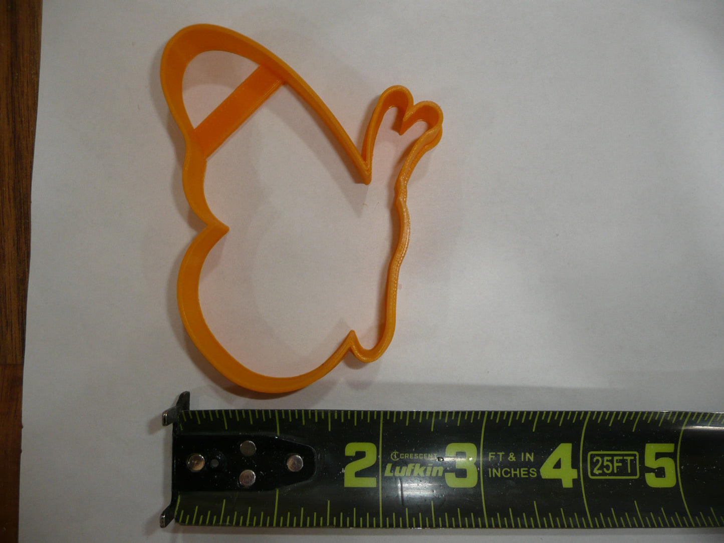 Butterfly Side View 2 Outline Cookie Cutter Made In USA PR5273